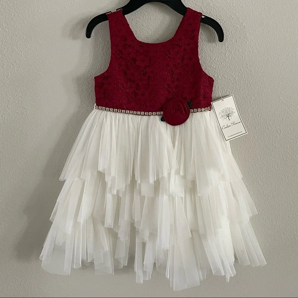 Couture Princess Little Girl Dress Size 6